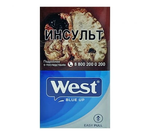 Сигареты West Compact Blue Up (Вест Синий) оптом