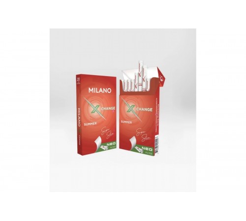 Сигареты Milano Superslim Change Summer (Милано Суперслим Чейндж Кнопка Арбуз) оптом