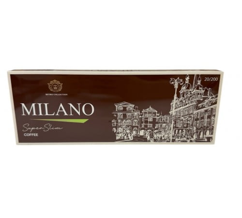 Сигареты Milano Retro Collection Superslim Coffee ( Милано Ретро Кофе Суперслим )