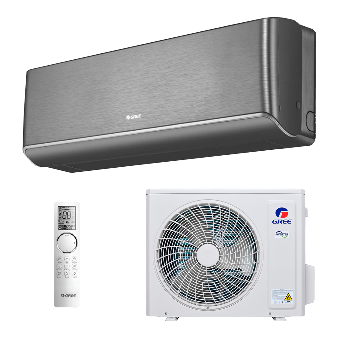 Gree Airy Inverter GWH09AVCXB-K6DNA1B (Black)
