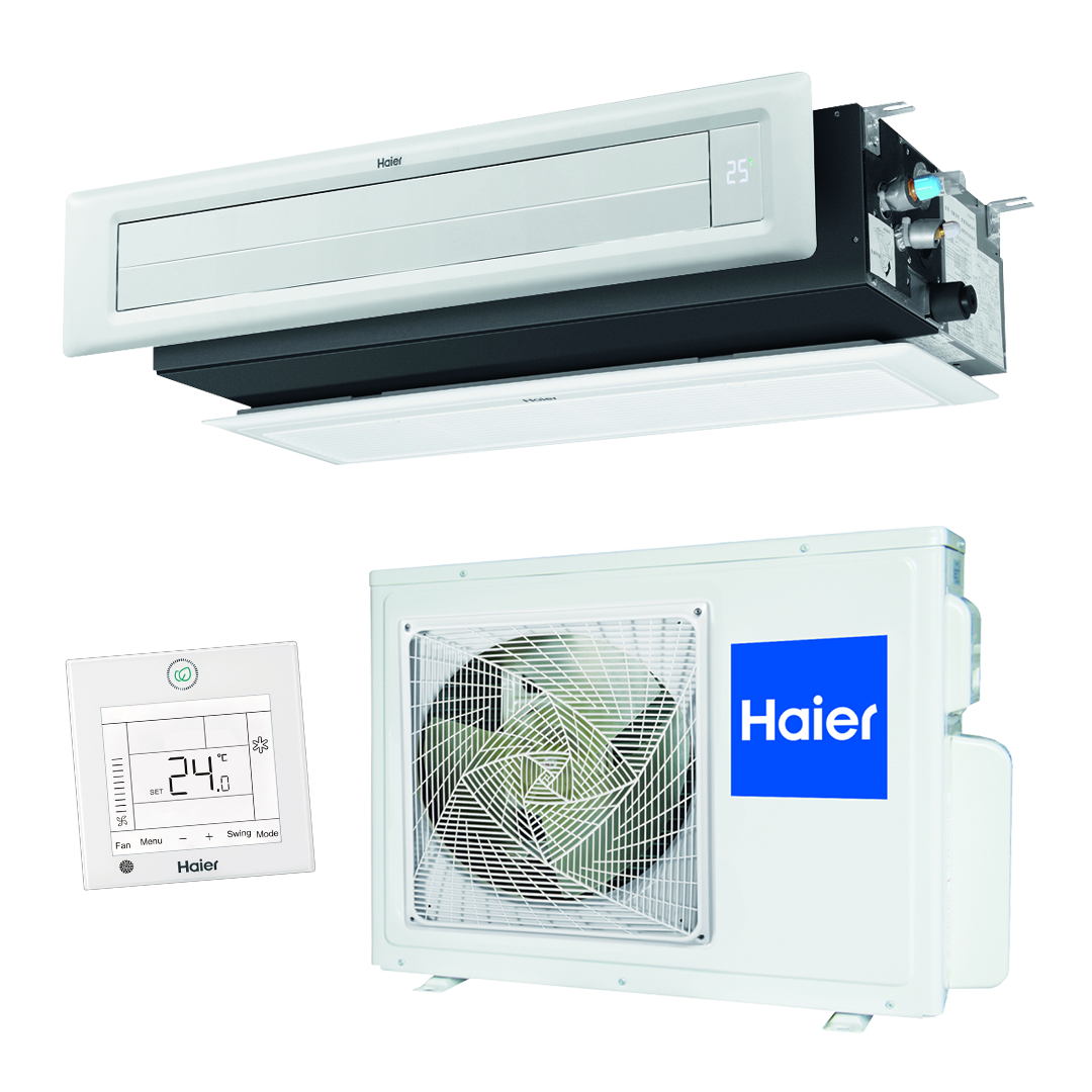Haier канальная сверхтонкая сплит-система ECO AD71S1LS1FA/1U71S1LR1FA