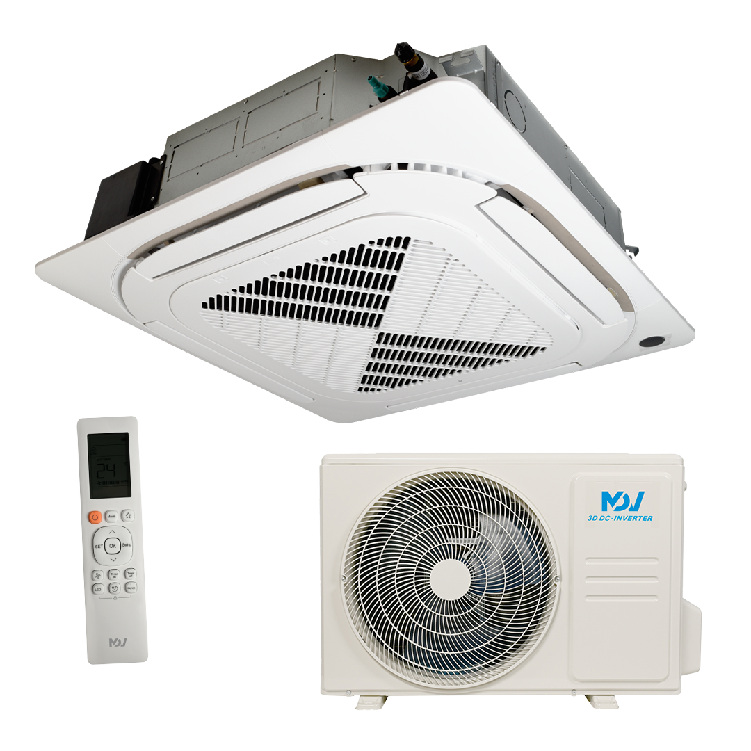 MDV полноразмерные кассетные сплит-системы MDV MDCD 3D-DC Inverter R32 MDCD-24HRFN8/MDOU-24HFN8