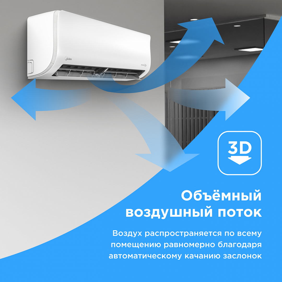 Midea Paramount Inverter MSAG1-12N8C2U-I/MSAG1-12N8C2U-O