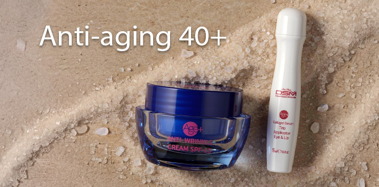 ANTI AGING starostlivosť o pleť podľa typu: zrelá pleť 40+