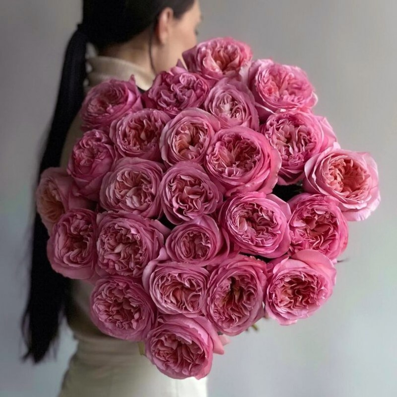 Пионовидные розы Pink Expression