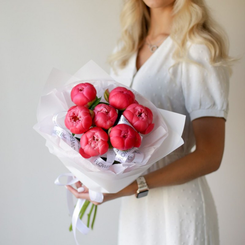 Коралловые пионы в Кишиневе