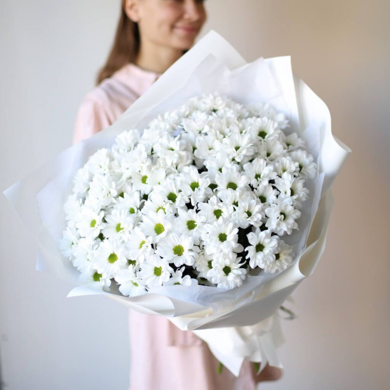Нежный букет хризантем Кишинев