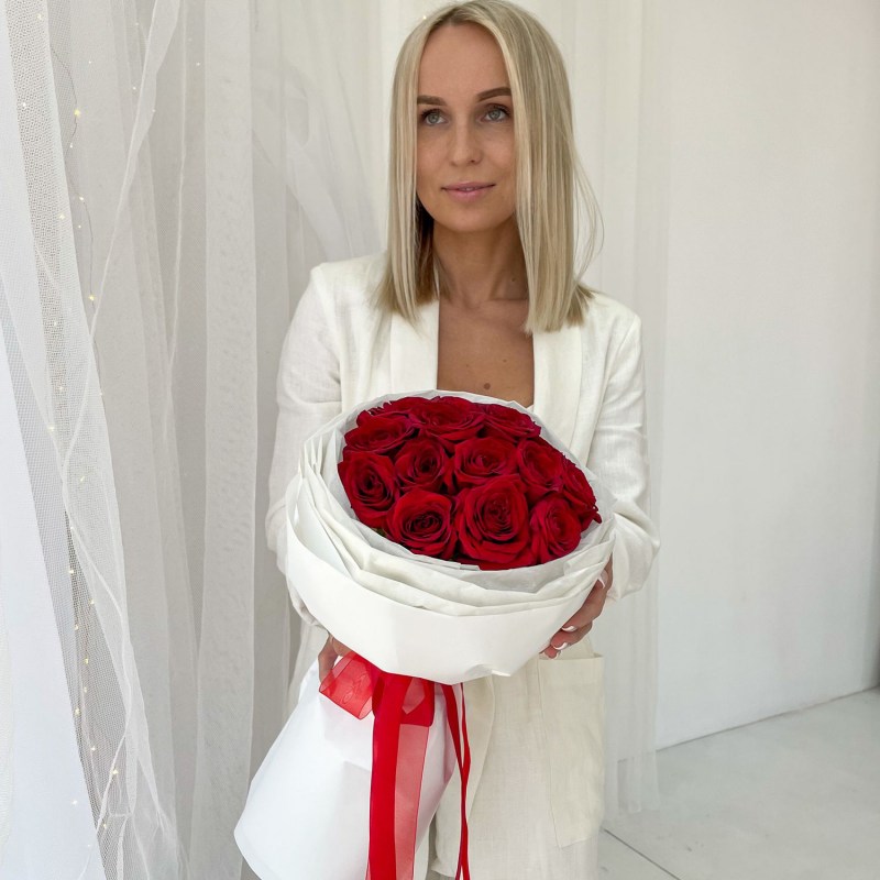 Красные розы в Кишиневе