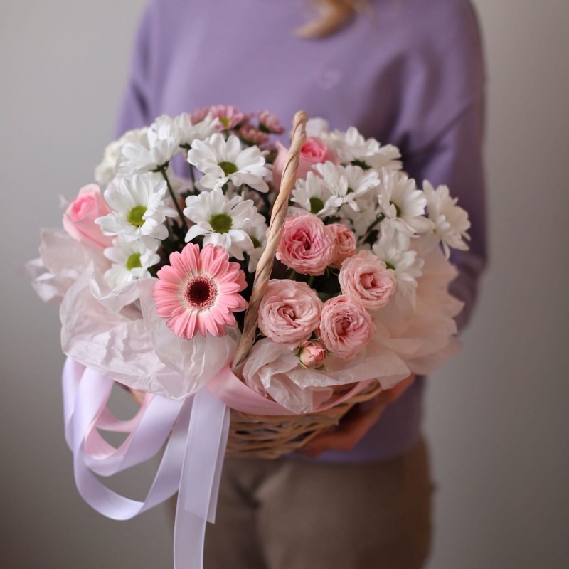 Корзина цветов Кишинев