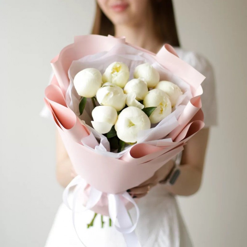 Белые пионы Кишинев