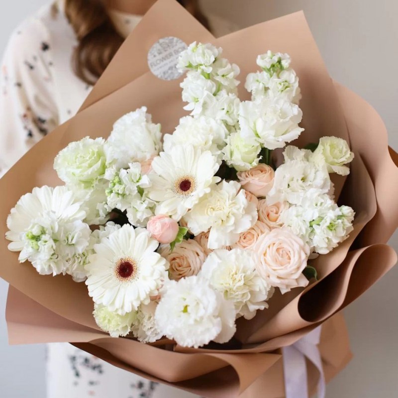 sbornyj-buket-v-kremovyh-tonah-№1348-1