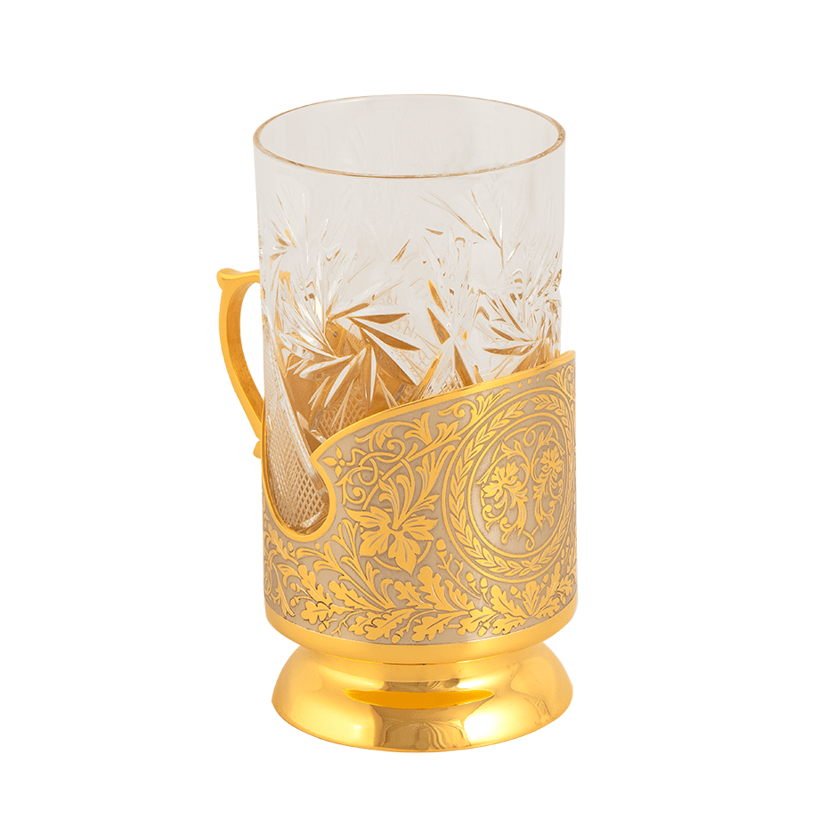 Подстаканник "Златоустовский"с ложечкой