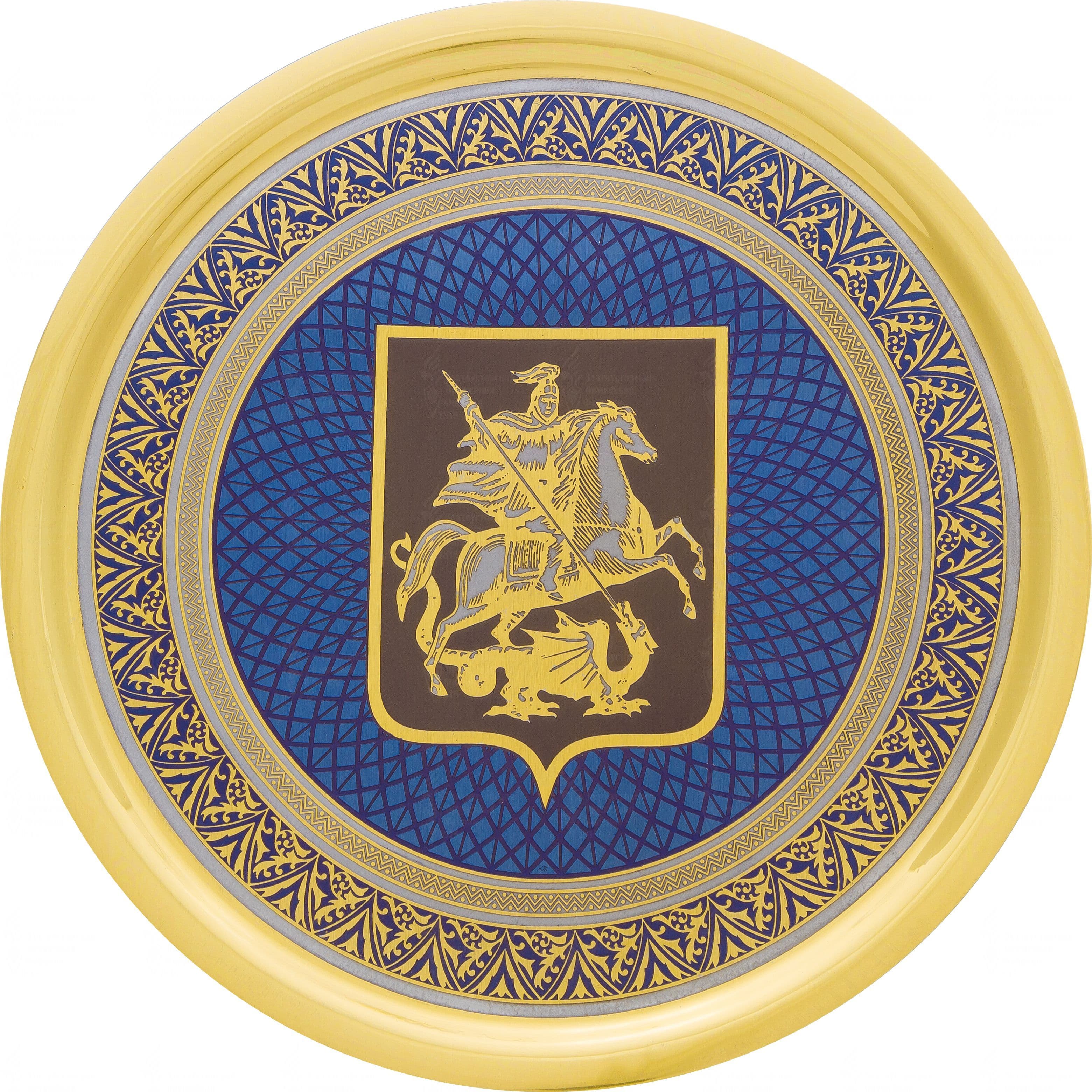 Герб г.Москва(блюдо)