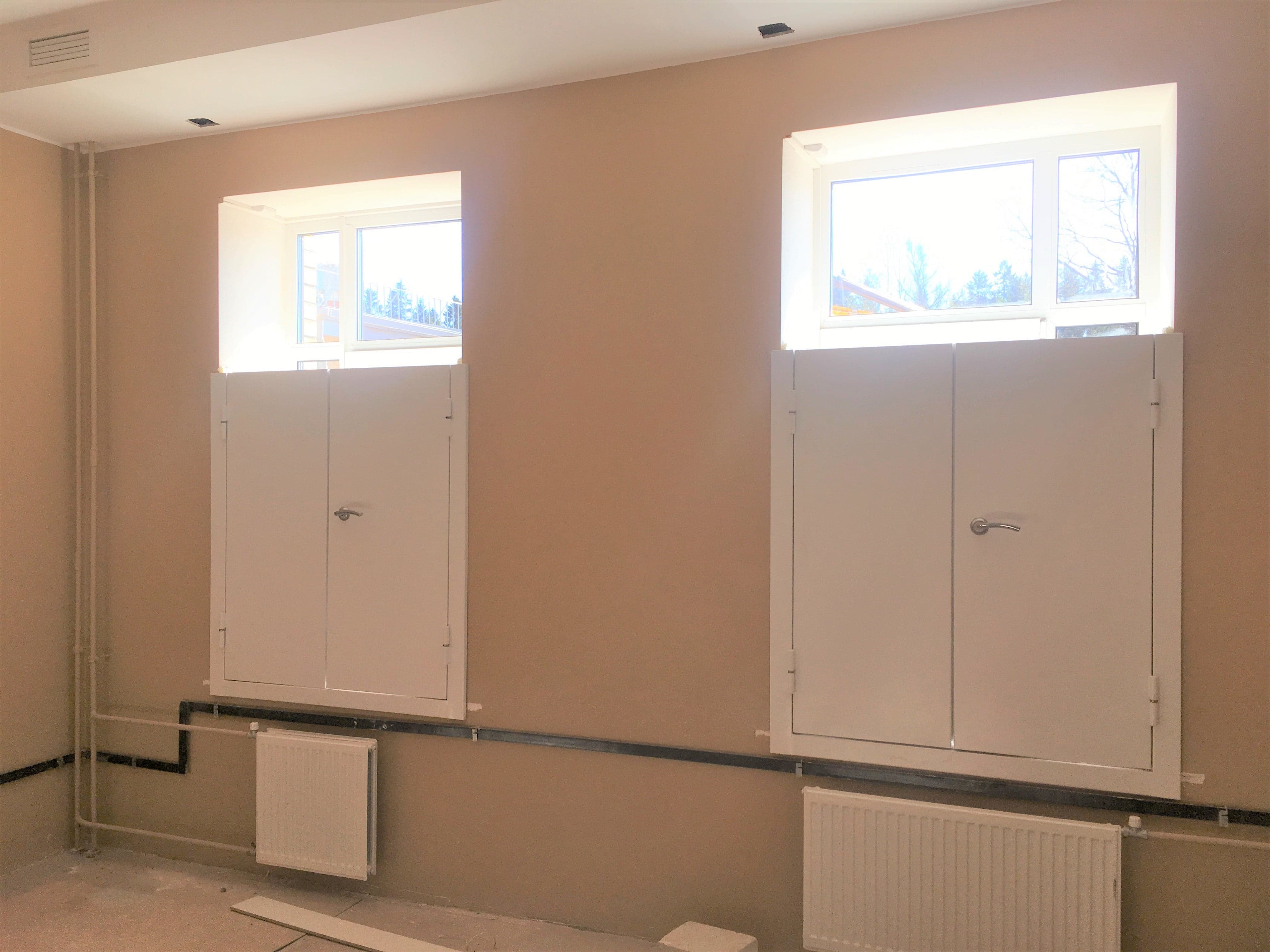 Ставни для рентген-кабинета в Донецке