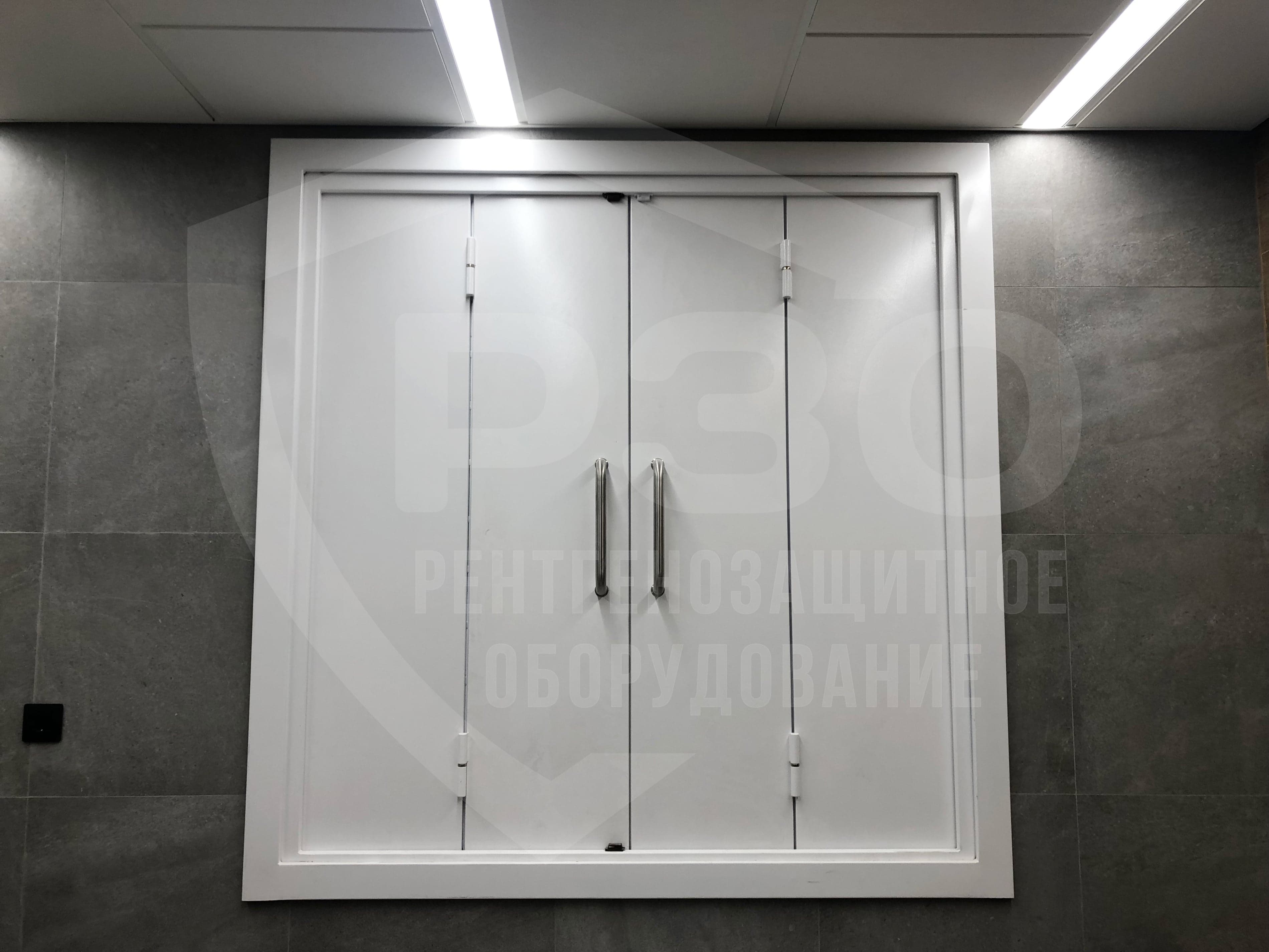 Защита окон в рентген-кабинете