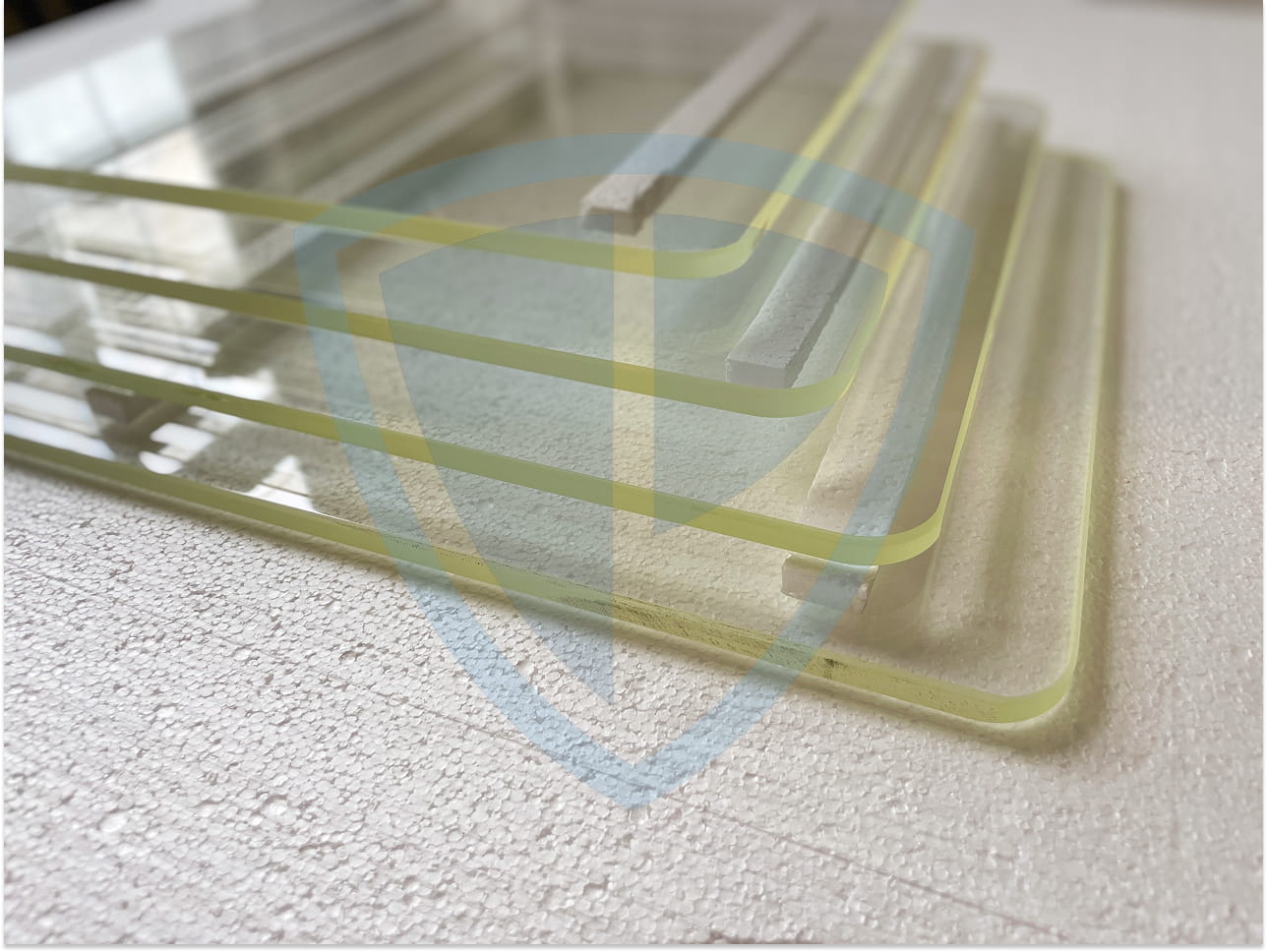 Стекло рентгенозащитное