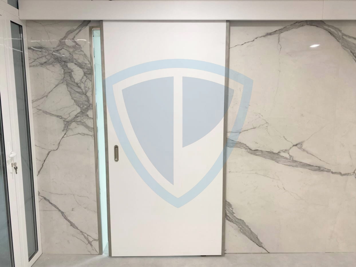 Дверь рентгенозащитная откатная