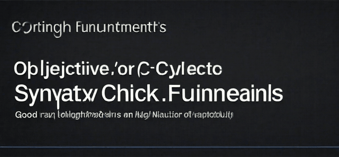 Введение в objective-c: основы языка и синтаксис