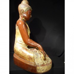Holz-Buddha 18