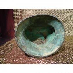 Seltener Mon-Buddha aus Bronze – Burma, 17. Jahrhundert, 27 cm - BR187