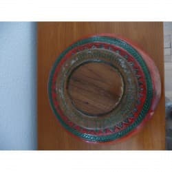 Antique Teak Bowl with Beautiful Patina from Indonesia - Kas-017