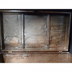 Große rot/orange Kimono Aufbewahrungskiste aus China - Kas-013