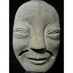 Head of a Tomb Guardian in Sandstone – Shanxi, China, 17th Century - AND56