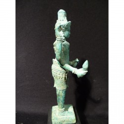 Khmer Shiva Figur aus Bronze – Kambodscha, 9.–12. Jahrhundert - AND47