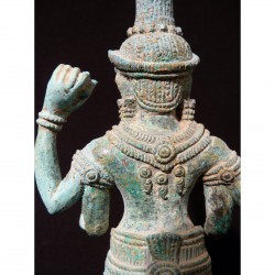 Khmer Shiva Figur aus Bronze – Kambodscha, 9.–12. Jahrhundert - AND47