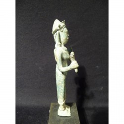 Khmer Bronzefigur auf Sockel – Kambodscha, 9.–12. Jahrhundert - AND46