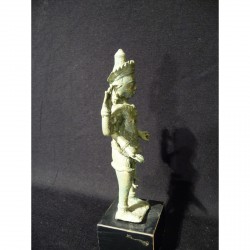 Khmer Vishnu Figur aus Bronze – Kambodscha, 9.–12. Jahrhundert - AND44