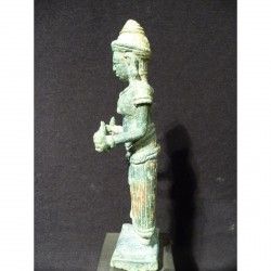 Larger Khmer Bronze Figure in Fine Condition – Cambodia, 9th–12th Century - AND43