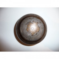 Antike Bronzeschale mit Zinnauflage – Burma, Anfang 20. Jahrhundert - AND118