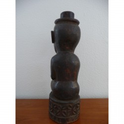 Tribal Figure in Hardwood from Borneo – Late 19th Century - AND09