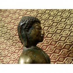 Extremely Rare Pyu Buddha in Bronze – Burma, 10th–11th Century, 13 cm - BR207