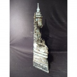 Exceptional Shan Buddha in Bronze with Hidden Inscriptions – Burma, 17th–18th Century, 41 cm - BR209