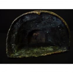 Antique Shan Buddha in Bronze – “Calling Earth to Witness”, Large Lotus Throne - BR102