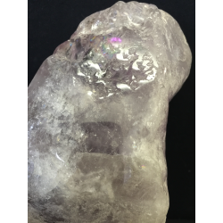 Stehender Happy Buddha aus Amethyst – Burma, 20. Jahrhundert - AND267