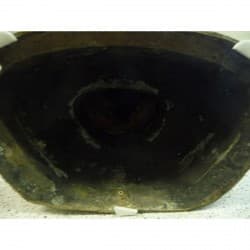 Außergewöhnlich seltener Awa-Buddha aus Silberbronze – Burma, 18. Jahrhundert, 50 cm - BR119