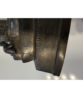 Awa Buddha in Bronze with Hidden Inscription – Burma, 18th Century, 18 cm - BR351