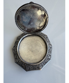 Antique Silver Make-Up Mirror – Sil-0128