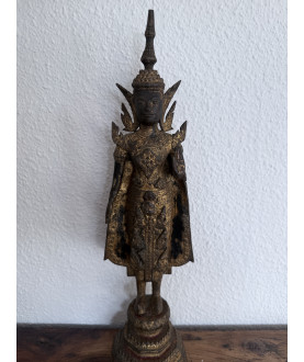 Antique Bangkok Buddha in...