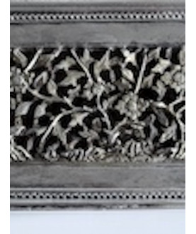 Large Pierced Silver Box with Birds – Sil-0154