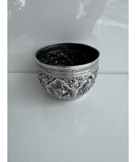 Silver Bowl with Mythical Animals – Sil-0175