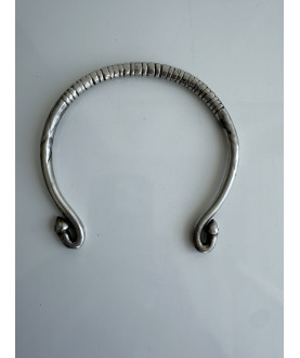 Antique Burmese silver pendant – Sil-0202