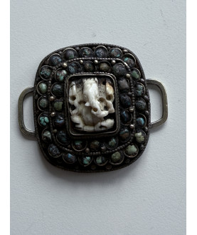 Antik burmesisk bæltespænde...