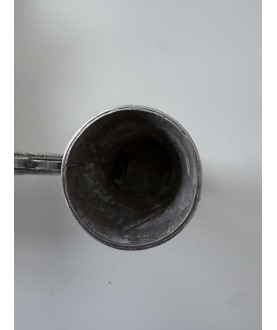 Antike burmesische Zeremonial-Silberpfeife – Sil-0269