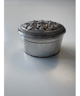 Antique Burmese silver box...