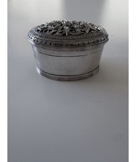 Antique Burmese silver box...