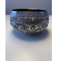 Large Burmese silver bowl...